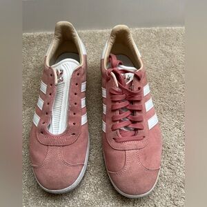 Adidas Gazelle - Pink and White Sneakers W 10 / M 8.5